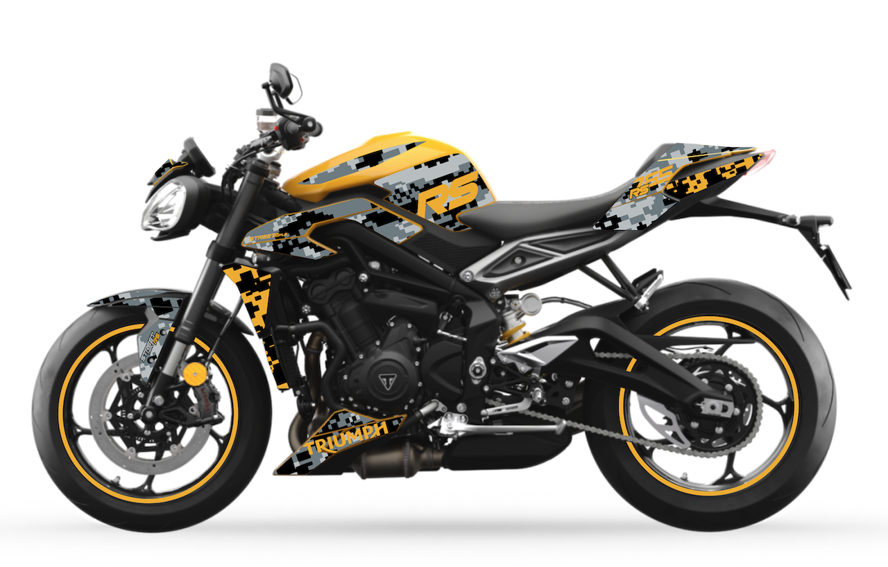 TRIUMPH STREET TRIPLE RS (R) 2023 - PIXIE ou CAMOX