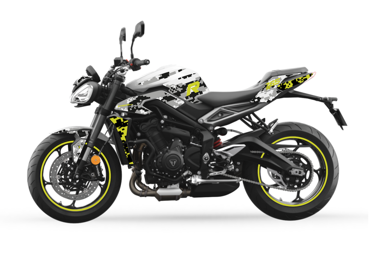 TRIUMPH STREET TRIPLE RS (R) 2023 - PIXIE ou CAMOX