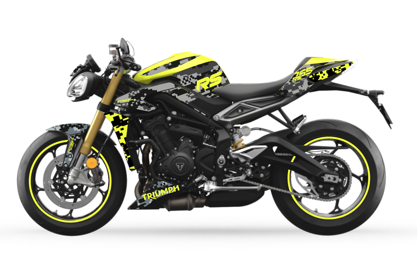 TRIUMPH STREET TRIPLE RS (R) 2023 - PIXIE ou CAMOX