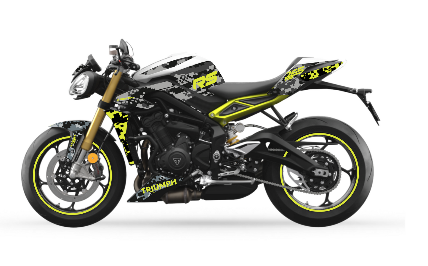 TRIUMPH STREET TRIPLE RS (R) 2023 - PIXIE ou CAMOX