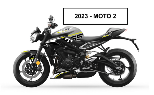 TRIUMPH STREET TRIPLE RS (et R)  2023+   MOTO 2 ou FROST
