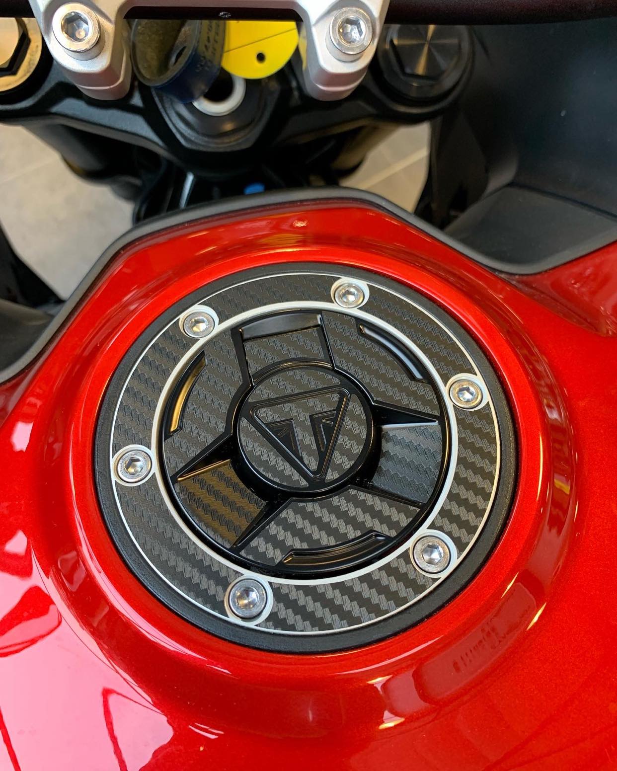 Stickers pour Trappe à essence TRIUMPH