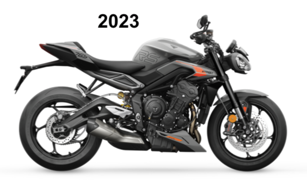 TRIUMPH STREET TRIPLE RS  2023 + ORIGINE